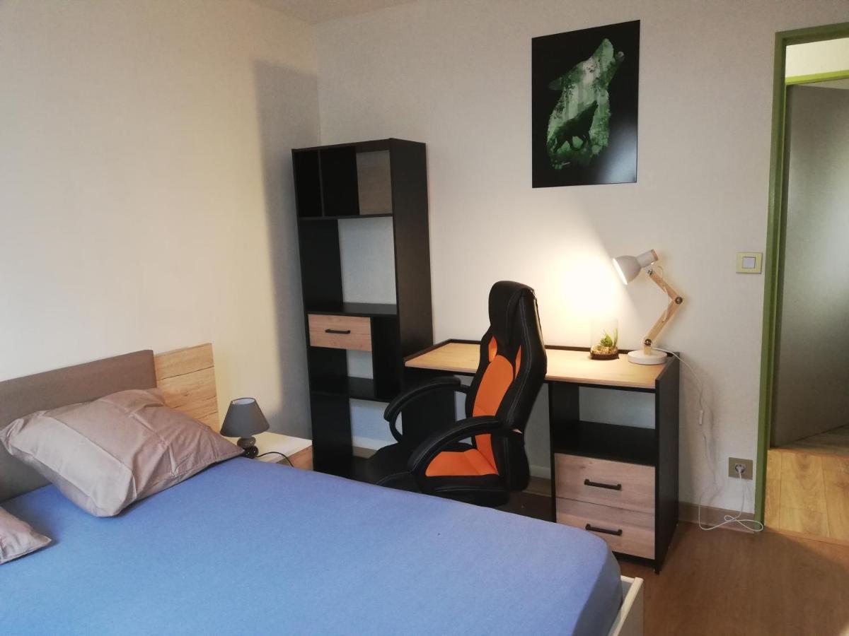Grand T3 Avec Clim, Parking Et Terrasse Privative - Agen Exterior foto